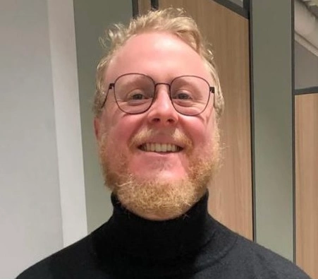 Chris, owner of HOGG Translations and AIBC client